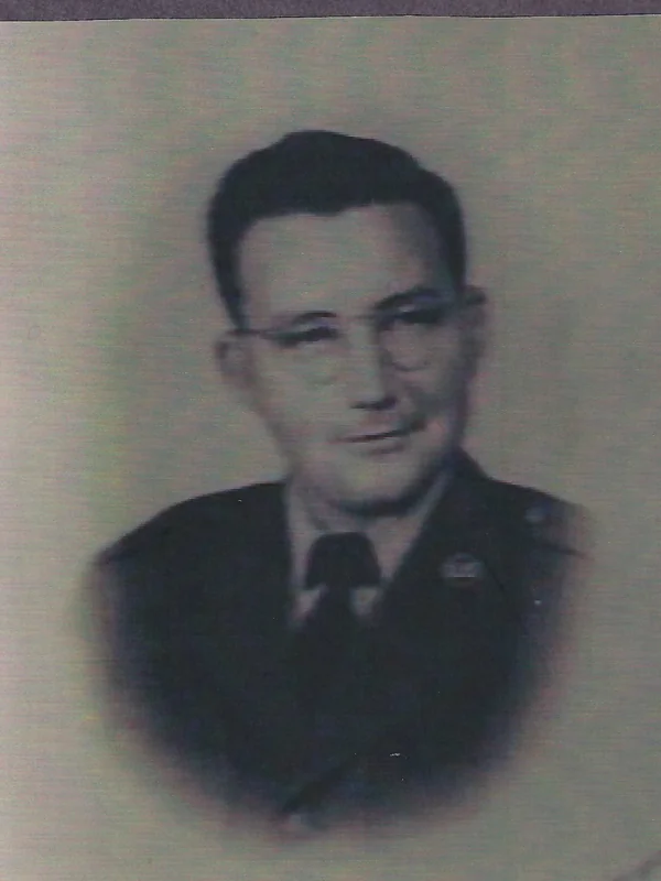 Portrait of Creighton Hemphill in military uniform