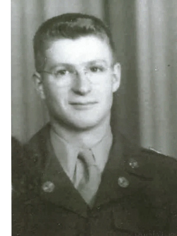 Wallace Robbins in his U.S. Air Force uniform, 1947